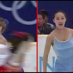 [HD] Ladies FS Group 4 Warming Up - 1998 Nagano Olympics - Michelle Kwan, Slutskaya, Tara Lipinski..