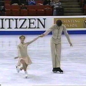 Elena Berezhnaya & Anton Sikharulidze RUS - 1998 World Championships SP (German)