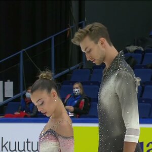 Laura BARQUERO / Marco ZANDRON Season 2021-2021 SP Finlandia Trophy 2021