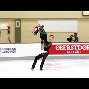 Chelsea VERHAEGH / Sherim van GEFFEN Season 2021-2022 Free Dance Nebelhorn Trophy