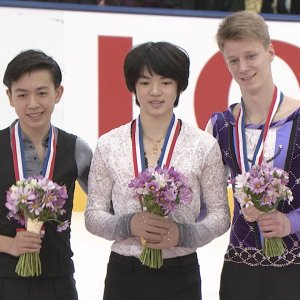 Alexey Erokhov - 2016 Junior Grand Prix Yokohama - Men Victory Ceremony