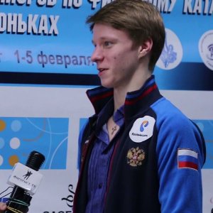 2017 Russian Jr Nationals - Alexey Erokhov - Interview after SP