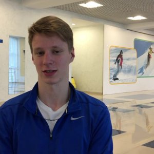 Alexey Erokhov - Interview after Russian Junior Test Skates 2017