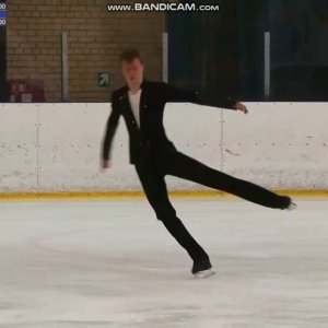 Alexey Alexey Erokhov - All-Russian competitions for the prizes of the President of the FFKM 2019 - SP (withdrawn)