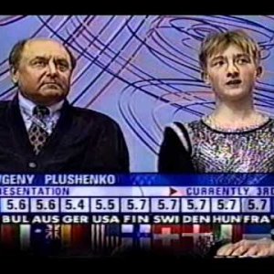 1998 Worlds K&C after LP -  Plushenko marks and Yagudin reaction