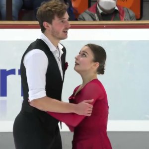 Daria DANILOVA / Michel TSIBA Season 2021-2022 Short Program Nebelhorn Trophy 2021