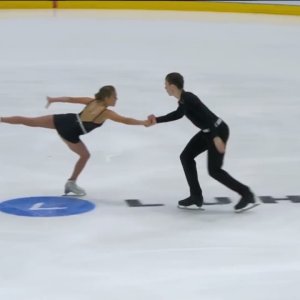 Nika Osipova Dmitry Epstein Season 2021-2022 SP Finlandia Trophy