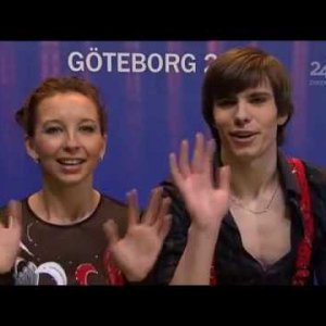 Marina AGANINA / Dmitri ZOBNIN UZB Short Program 2008 World Championships