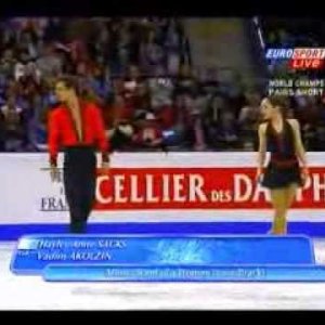 Hayley Anne Sacks & Vadim Akolzin ISR - 2008 WC Pairs SP