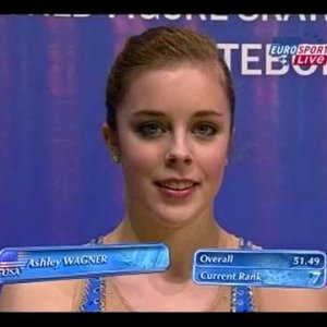 Ashley WAGNER USA 2008 WC SP