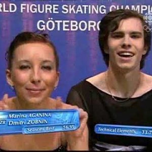Marina AGANINA / Dmitri ZOBNIN UZB Free Skate 2008 World Figure Skating Championships