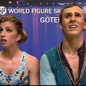 Brooke CASTILE / Benjamin OKOLSKI USA Free Skate 2008 World Figure Skating Championships