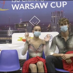 Laura BARQUERO / Marco ZANDRON Season 2021-2022 SP Warsaw Cup 2021