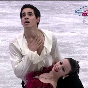 Anna CAPPELLINI / Luca LANOTTE ITA 2008 WC FD ESP