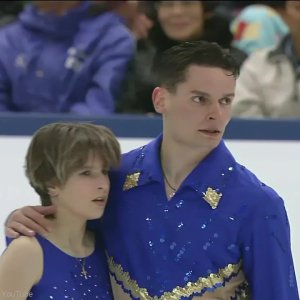 Tatiana CHUVAEVA / Dmitri PALAMARCHUK UKR 2002 WC FS - Bach's Prelude