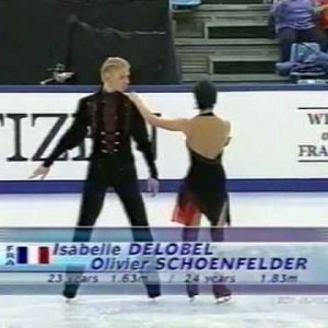 Isabelle DELOBEL / Olivier SCHOENFELDER FRA 2002 WC OD - Flamenco + Paso Doble