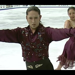 Rie ARIKAWA / Kenji MIYAMOTO JPN 2002 WC OD
