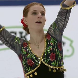 Zuzana BABIAKOVA SVK 2002 Worlds FS