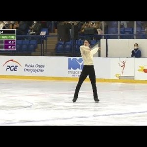 Sota Yamamoto - 2021 Warsaw Cup, FS