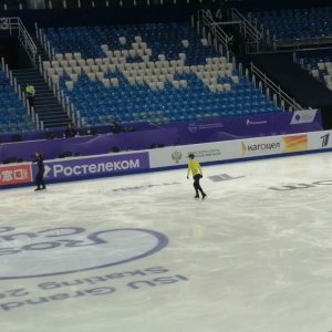 Mark KONDRATIUK. Morning practice. Short program. Rostelecom Cup 2021. 11.26.2021
