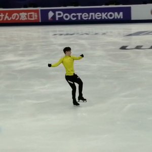 Mark Kondratiuk. Rostelecom Cup 2021. Free program. Practice. 11.25.2021.