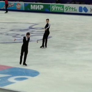 Mikhail KOLYADA. Morning practice. Free program. Rostelecom Cup 2021. 11.27.2021