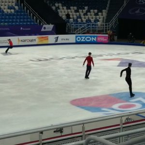 Mikhail KOLYADA. Morning practice. Short program. Rostelecom Cup 2021. 11.26.2021
