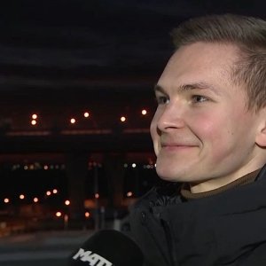 Mikhail Kolyada - interview before Zenit-Dynamo football match in St. Petersburg (29.10.2021)