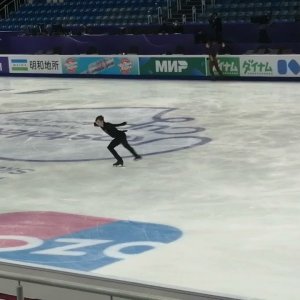 Evgeni Semenenko. Morning practice. Free program. Rostelecom Cup 2021. 11.27.2021