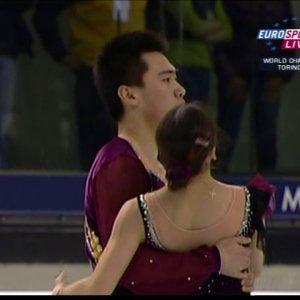 16 Huibo DONG / Yiming WU CHN 2010 WC Pairs SP ESP