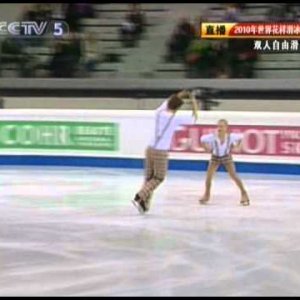 1 Anais MORAND / Antoine DORSAZ SUI 2010 Worlds FS (CCTV)