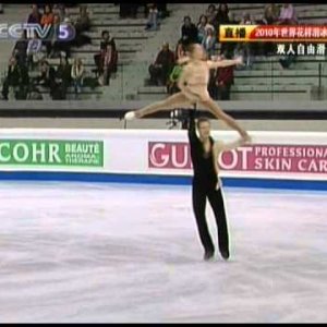 4 Joanna SULEJ / Mateusz CHRUSCINSKI POL 2010 Worlds FS (CCTV)