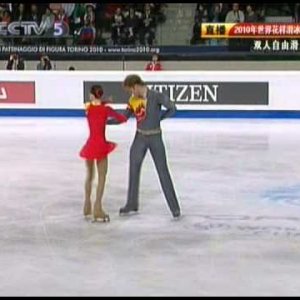 9 Vera BAZAROVA / Yuri LARIONOV RUS 2010 Worlds FS (CCTV)