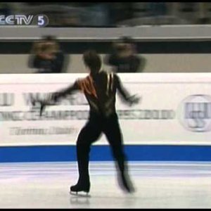 21 Brian JOUBERT FRA 2010 Worlds FS (CCTV)