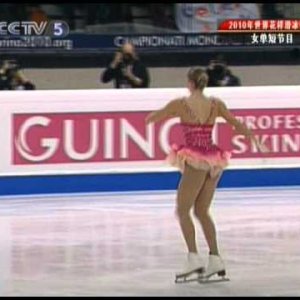 44 Carolina KOSTNER ITA 2010 Worlds SP (CCTV)