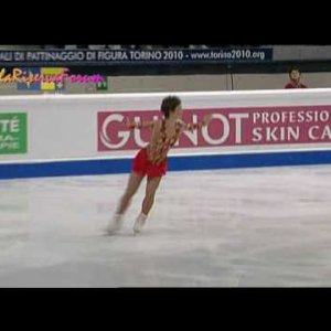 55 Alena LEONOVA RUS 2010 WC SP