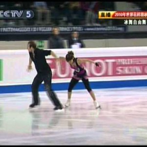 8 Nora HOFFMANN / Maxim ZAVOZIN HUN 2010 Worlds FD (CCTV)