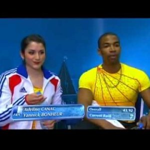 9 Adeline CANAC / Yannick BONHEUR FRA 2011 WC SP