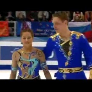 11 Lubov BAKIROVA / Mikalai KAMIANCHUK BLR 2011 WC SPting Championships