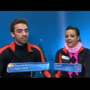 2 Sara HURTADO / Adria DIAZ ESP 2011 WC SD1 World Figure Skating Championships Moscow