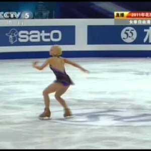 8 Elene GEDEVANISHVILI GEO 2011 Worlds FS (CCTV)