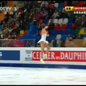 12 Cynthia PHANEUF CAN 2011 Worlds FS (CCTV)