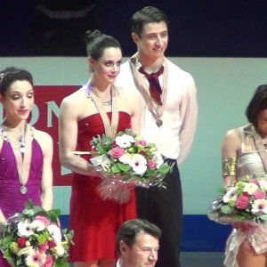 2012 Worlds Nice Victory Ceremony - Ice Dance