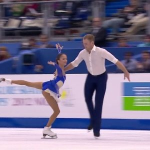 14 Vera BAZAROVA / Yuri LARIONOV RUS 2012 WC FS