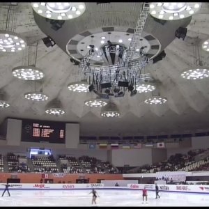 [HD] Pair Short Program Warming Up - 1998 NHK Trophy