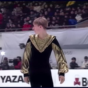[HD] Men Free Skating Warming Up - 1998 NHK Trophy