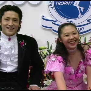 [HD] 有川梨絵 宮本賢二 Rie Arikawa & Kenji Miyamoto 1998 NHK Trophy Original Dance