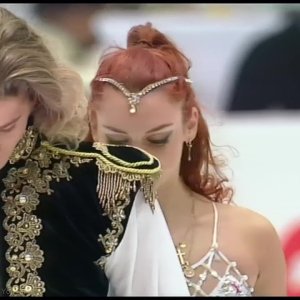 [HD] Marina Anissina & Gwendal Peizerat 1998 NHK Trophy Original Dance - Masquerade Waltz