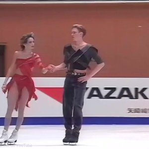 Free Dance Warming Up - 1998 NHK Trophy