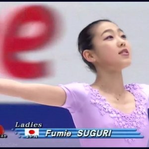 [HD] 村主章枝 Fumie Suguri - 1998 NHK Trophy - Exhibition
